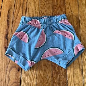 Toddler watermelon print shorties!